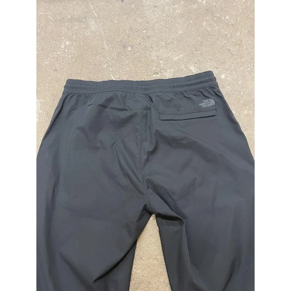 The North Face Pants Mens 34 Black‎ Softshell Hiking Elastic Waist Zip Fly Trail
